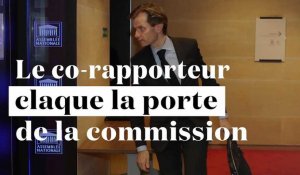 "L'Elysée souhaite-t-elle torpiller notre commission ?" Le co-rapporteur suspend sa participation