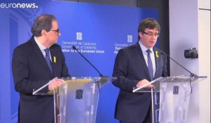 Le Catalan Puigdemont de retour en Belgique