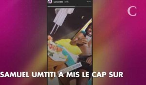 PHOTO. So hot ! Le champion du monde Samuel Umtiti s'affiche torse nu sous le soleil de Las Vegas