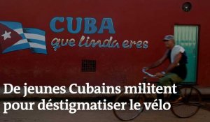  De jeunes Cubains militent pour déstigmatiser le vélo
