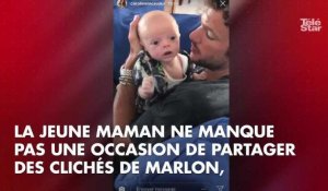 Marlon, le fils de Caroline Receveur, ressemble beaucoup à sa maman : la preuve en images