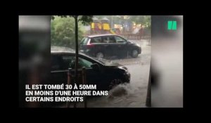 Les images des orages qui ont frappé le Sud-Ouest de la France