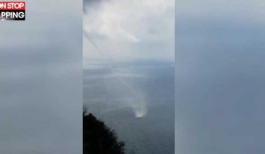 Une tornade se forme sur la mer à Cassis, les images étonnantes (vidéo)