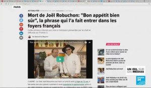 Les amateurs de cuisine du monde entier rendent hommage à Joël Robuchon
