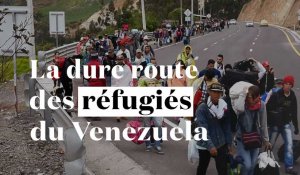 La dure route des réfugiés du Venezuela en Amérique du Sud