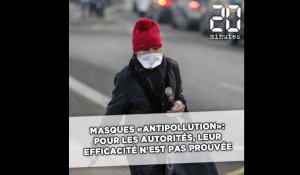 Masques «antipollution»: Pour les autorités, leur efficacité n'est pas prouvée