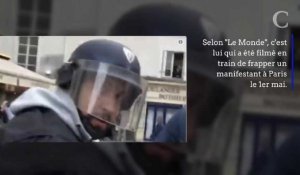 Un collaborateur d'Emmanuel Macron mis à pied pour avoir frappé un manifestant