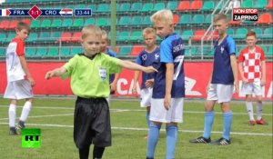 France - Croatie : Quand des enfants rejouent la finale du Mondial 2018 (Vidéo)
