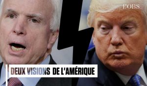 John McCain - Donald Trump : deux visions irréconciliables de la droite américaine