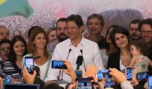 Brésil: Fernando Haddad concède la victoire à Jair Bolsonaro