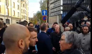 A Charleville-Mézières, Macron interpellé par une assistante maternelle