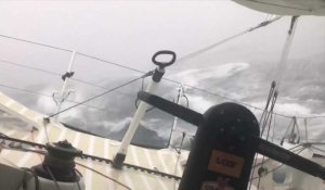 Route du Rhum. Compilation des images envoyées par les skippers le mardi 6 novembre 2018