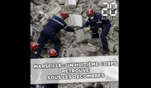 Marseille: Un huitième corps retrouvé sous les décombres des immeubles effondrés rue d'Aubagne