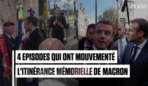 L'itinérance mémorielle d'Emmanuel Macron tourne au chemin de croix