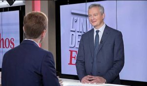 Taxe GAFA : « 23 pays européens la défendent, il reste 3 Etats hostiles, et l'Allemagne hésite », déclare Bruno Le Maire