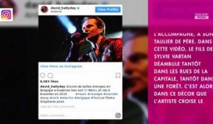 David Hallyday : découvrez son nouveau clip en hommage à Johnny