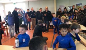 Sablé-sur-Sarthe. Les jeunes du Sablé FC ont rencontré les joueurs du SCO d'Angers lors d'une dédicace 