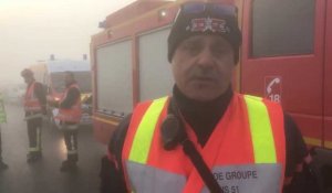 30 véhicules accidentés dans un carambolage hors norme dans la Marne 