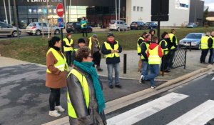 Alençon. Gilets jaunes : au moins 250 manifestants pour le barrage filtrant 