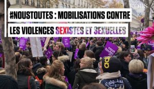 "Ras le viol" : des milliers de personnes marchent contre les violences sexistes et sexuelles