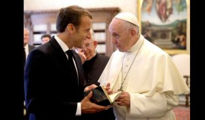 Emmanuel Macron a rencontré le pape François au Vatican