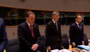Attaque à Strasbourg: minute de silence au Conseil européen