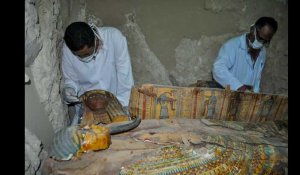 Égypte. Huit momies découvertes dans une tombe de l'ère pharaonique