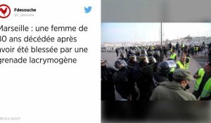 Marseille. Une octogénaire décède, blessée par une grenade lacrymogène, en marge des manifestations samedi.