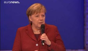 Merkel n'est pas la bienvenue à Chemnitz