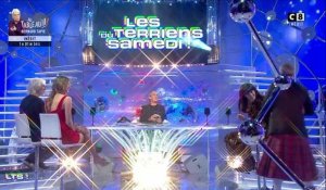 Laurent Baffie débarque en jupe dans l'émission Les Terriens du samedi sur C8, diffusée samedi 17 novembre 2018
