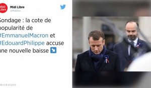 Sondage. La cote de popularité d'Emmanuel Macron et d'Édouard Philippe en chute libre.