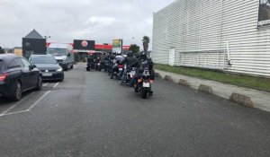 Lanester. Gilets jaunes : dernier hommage au motard disparu 