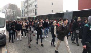 Rennes. Les lycéens en route vers le lycée Jean Macé 