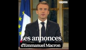 Smic, retraites, heures sup: ce que Macron a annoncé