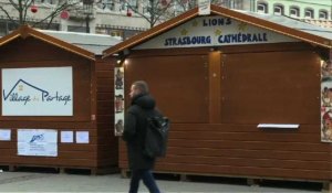 Strasbourg: au lendemain de l'attaque, le marché de Noël fermé