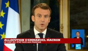 "Le salaire du Smic augmentera de 100 euros par mois à partir de janvier 2019." Emmanuel Macron