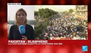 La chrétienne Asia Bibi acquittée au Pakistan : "Les manifestations ont déjà commencé"