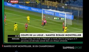 Zap sport du 31 octobre - Coupe de la Ligue : les favoris éliminés (vidéo) 