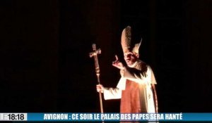 A l'occasion d'Halloween, même la Palais des Papes d'Avignon est hanté
