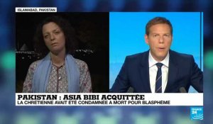 Pakistan: "La libération d'Asia Bibi marque un tournant réel pour le pays"