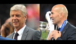 Wenger et Zidane en lice pour entraîner un grand d'Europe