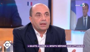 C à vous : le patron de BFM TV Hervé Béroud répond aux attaques d'Emmanuel Macron (vidéo)