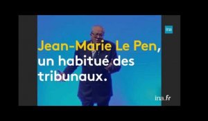 Jean-Marie Le Pen un habitué des tribunaux