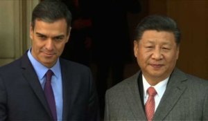 Sanchez rencontre le président chinois Xi Jinping à Madrid