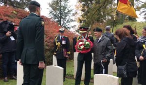 Saint-Symphorien: hommage à George Price, le dernier soldat canadien tué 