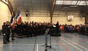 Sainte-Luce-sur-Loire. L'hymne français, allemand et européen chantés successivement à Sainte-Luce-sur-Loire