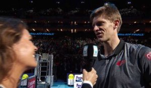ATP - Nitto ATP Finals 2018 - La surprise Kevin Anderson à sa femme Keysley pour son anniversaire