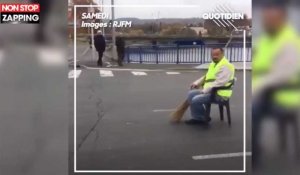 Quotidien : À Montluçon, un gilet jaune a manifesté... Tout seul (vidéo) 