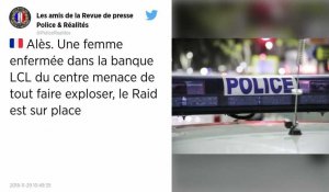 Gard. Une femme retranchée dans une banque d'Alès menace de « tout faire sauter ».