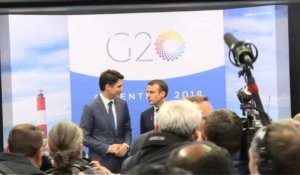 Rencontre Macron-Trudeau au sommet du G20